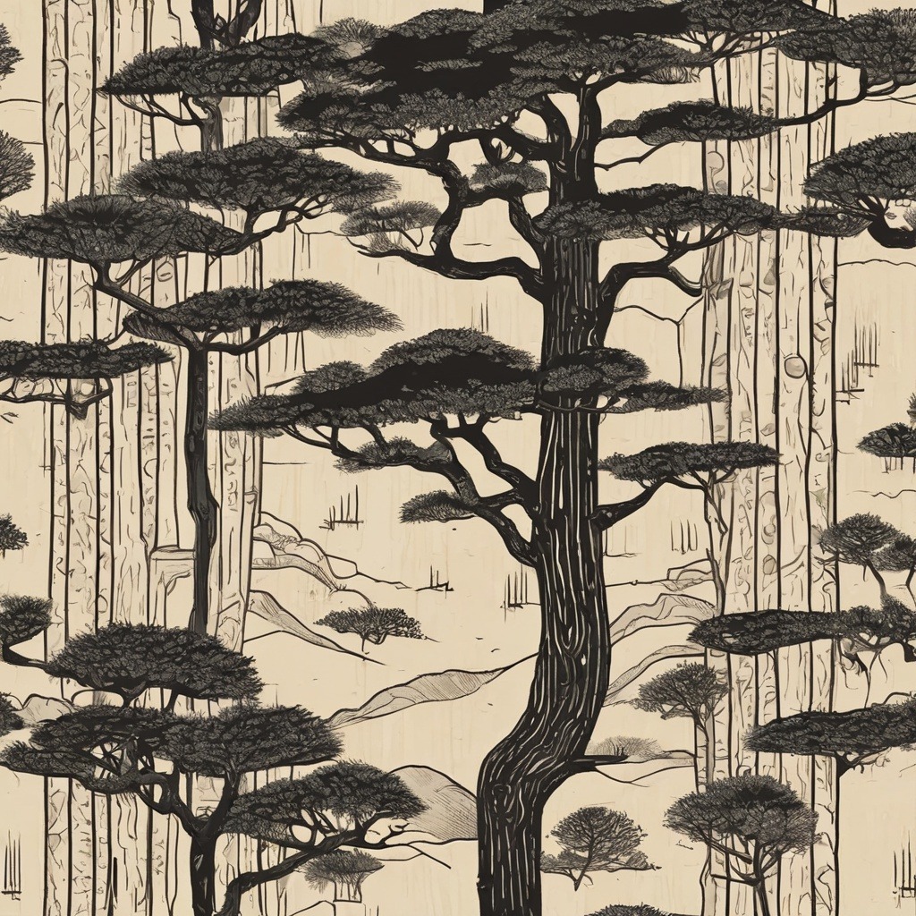 Areaoutdoor-_japanese_design-_Wood-_-_-_black-_right_next_to_a_forest-_art_4934_genIm