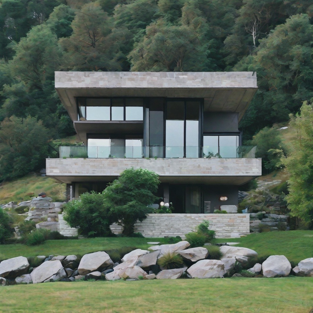 House_exterior-_modern-_Stone-_Dawn-_Big_House-_black-_greenery_4510_genIm
