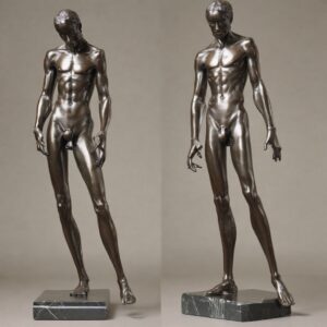 expressionismus-__Wilhelm_Lehmbruck_Emporsteigender_Jüngling-_bronze-_statue-long_legs_1153_genIm