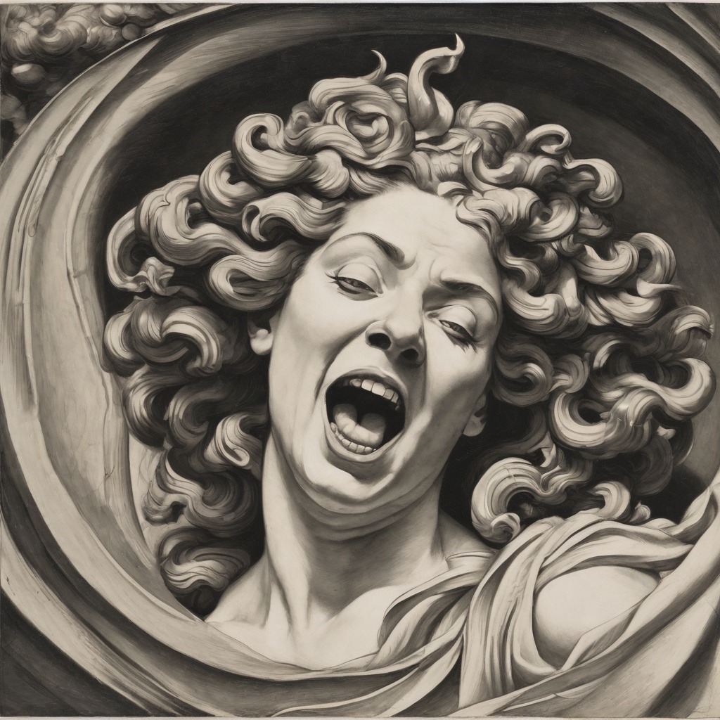 Baroque_Caravaggio_Medusa-_scream_4849_genIm