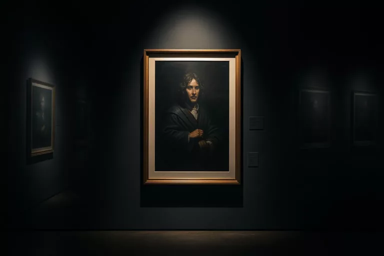A single glowing original artwork surrounded by fading duplicate copies